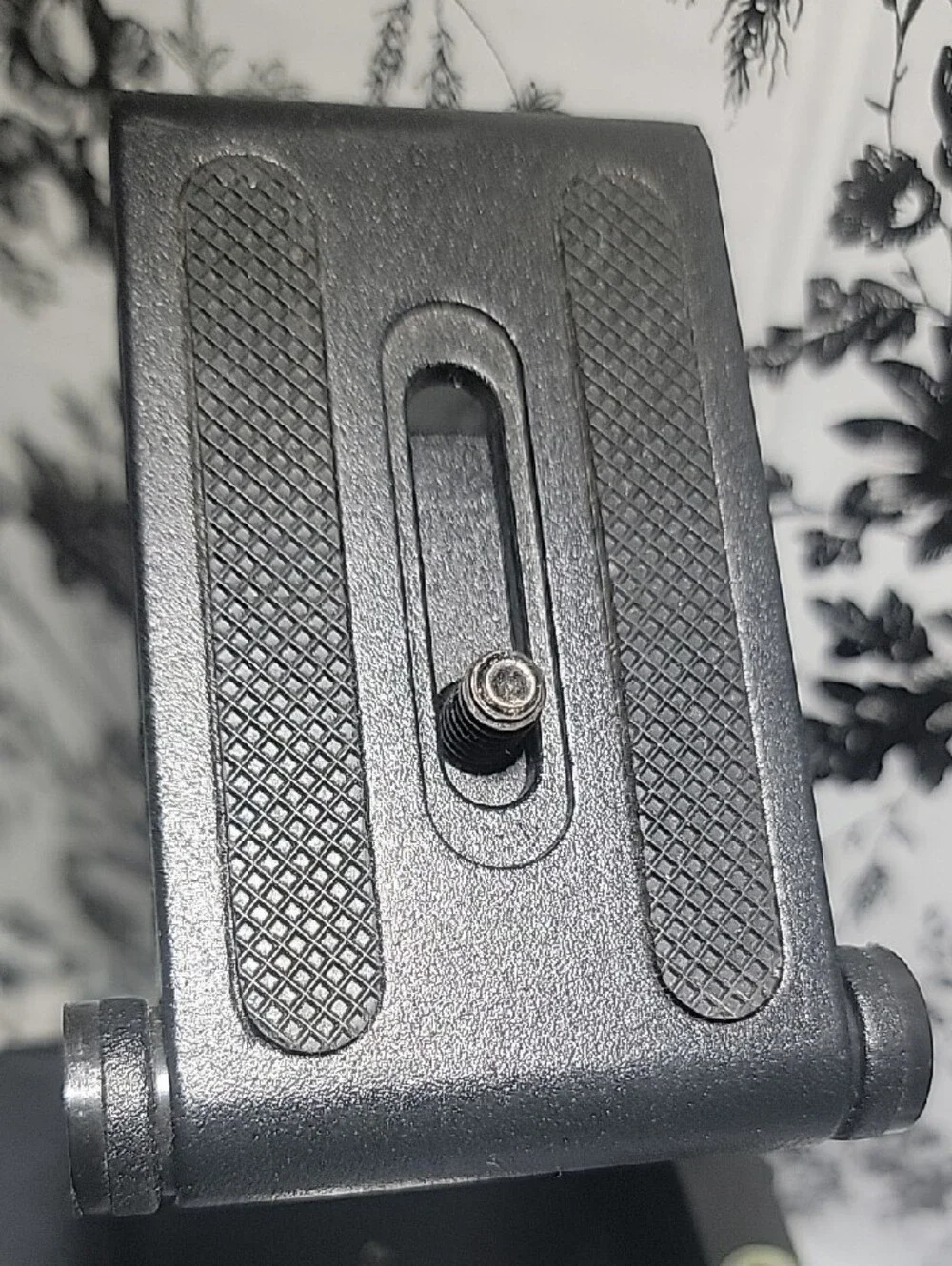 Foldable Black Tripod Phone & Camera Mount with Built-in Level